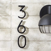 Buy Brass House Number Plaques | Engraved with Love